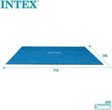 Intex 28017 Szolár medencetakaró 7,32 x 3,66 m