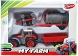 Traktor pótkocsival My Farm 1:72