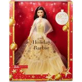 Mattel Barbie Karácsonyi kiadás barna hajjal