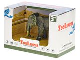 Zoolandia orrszarvú/elefánt 11-14 cm dobozban