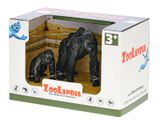Zoolandia gorilla kicsinyével 5,5-10,5cm