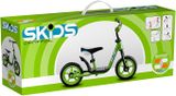 Lábbal hajtható bicikli zöld-fekete