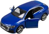 Bburago Audi SQ8 1:32 kék metál