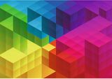 Trefl Prime Puzzle 1000 UFT - Színfoltok: Cubic Gradient