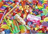 Trefl Prime puzzle 1000 UFT - Színes fröccsenések: Popsikák és cukorkák