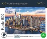 Trefl Prime puzzle 1500 UFT - Városkép: Manhattan, New York, USA