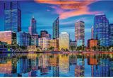 Trefl Prime puzzle 1500 UFT – Panoráma a városról: A nagyváros tükre, Perth, Ausztrália