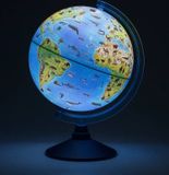 Alaysky 32 cm-es ZOO kábele - Ingyenes Globe gyerekeknek angol nyelven LED EN-vel