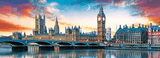 Trefl Panoramic puzzle 500 - Big Ben és a Westminster-palota, London
