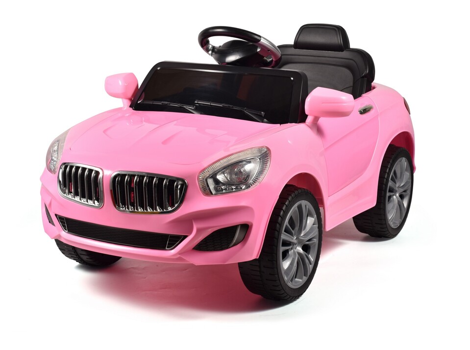 BMW elektromos autó távirányítóval - rózsaszín