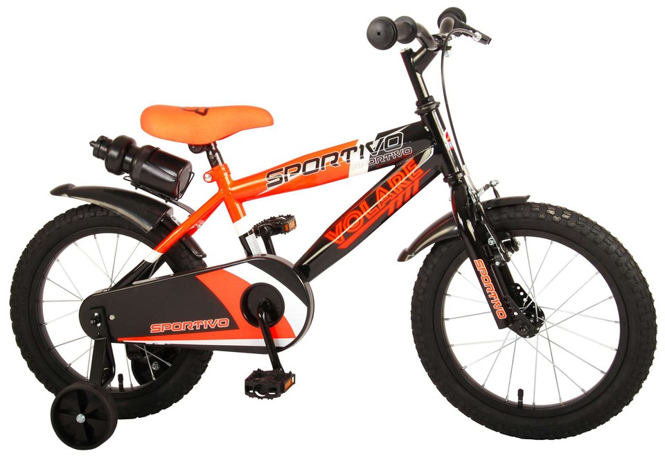 Kerékpár Sportivo 16 "narancssárga-fekete