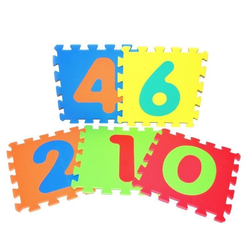 Habszivacs puzzle számokkal 30x30cm