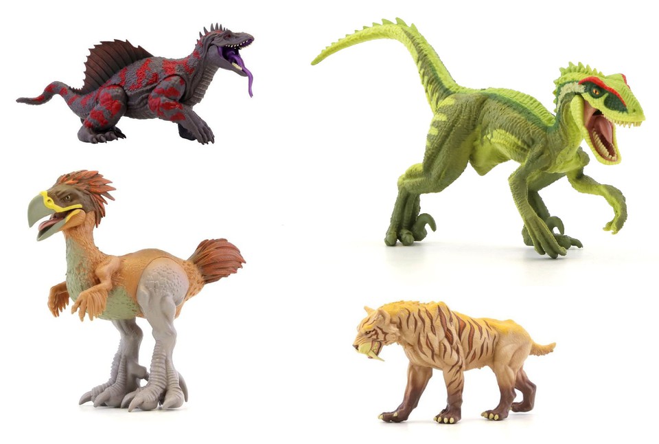 Jurassic Clash Őskori állatok 14cm