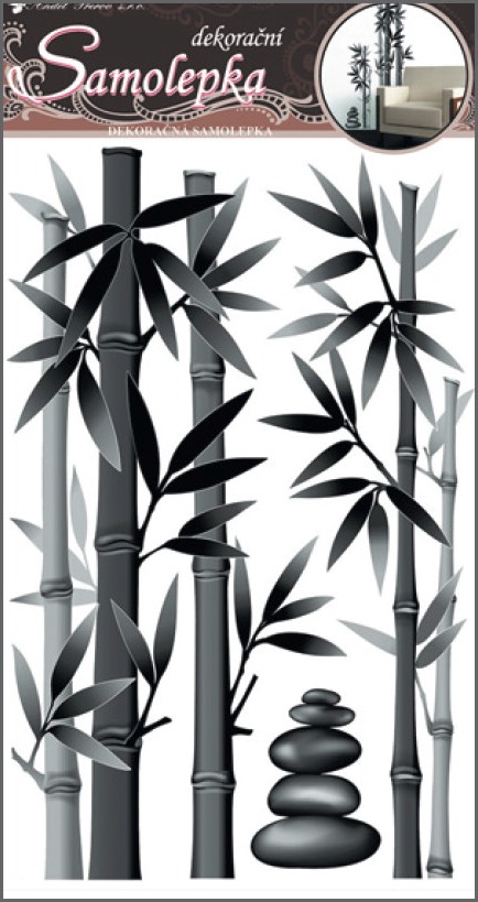 Matrica - Szürke bambusz