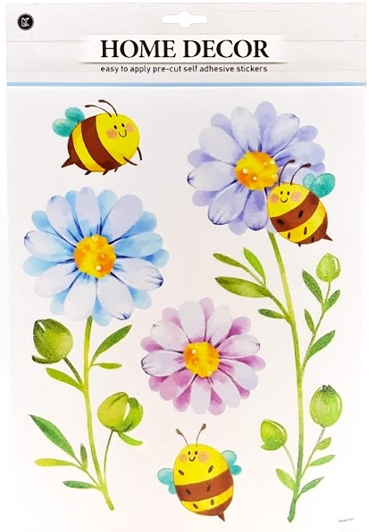 Falmatrica virágok és méhek 
