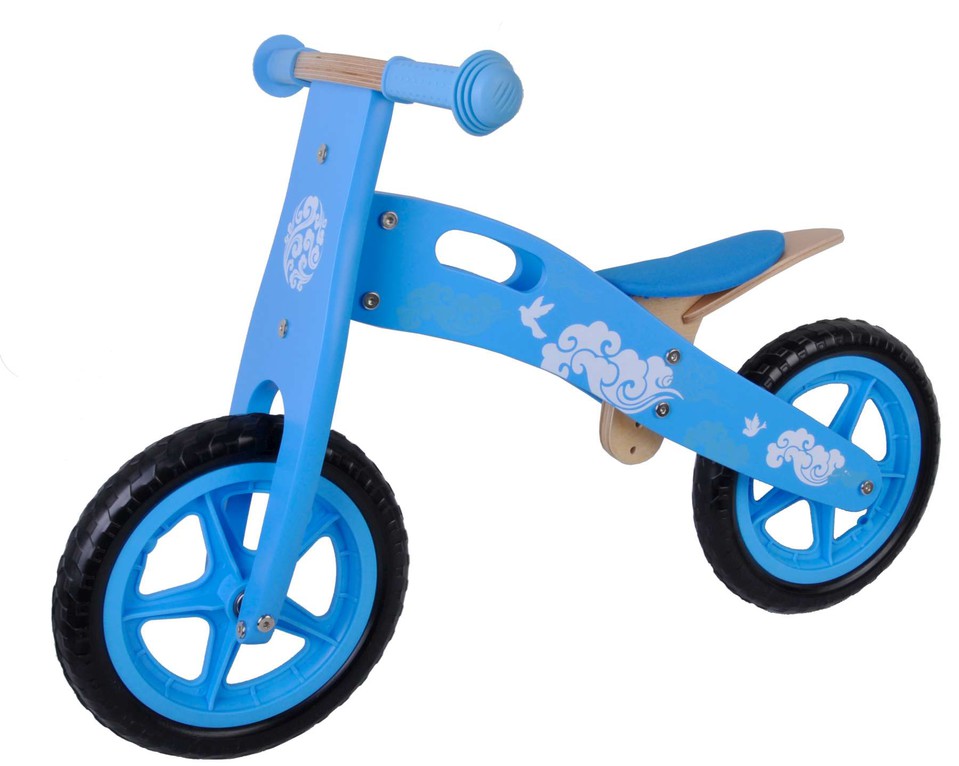 Fa Lábbal hajtható bicikli kék színben