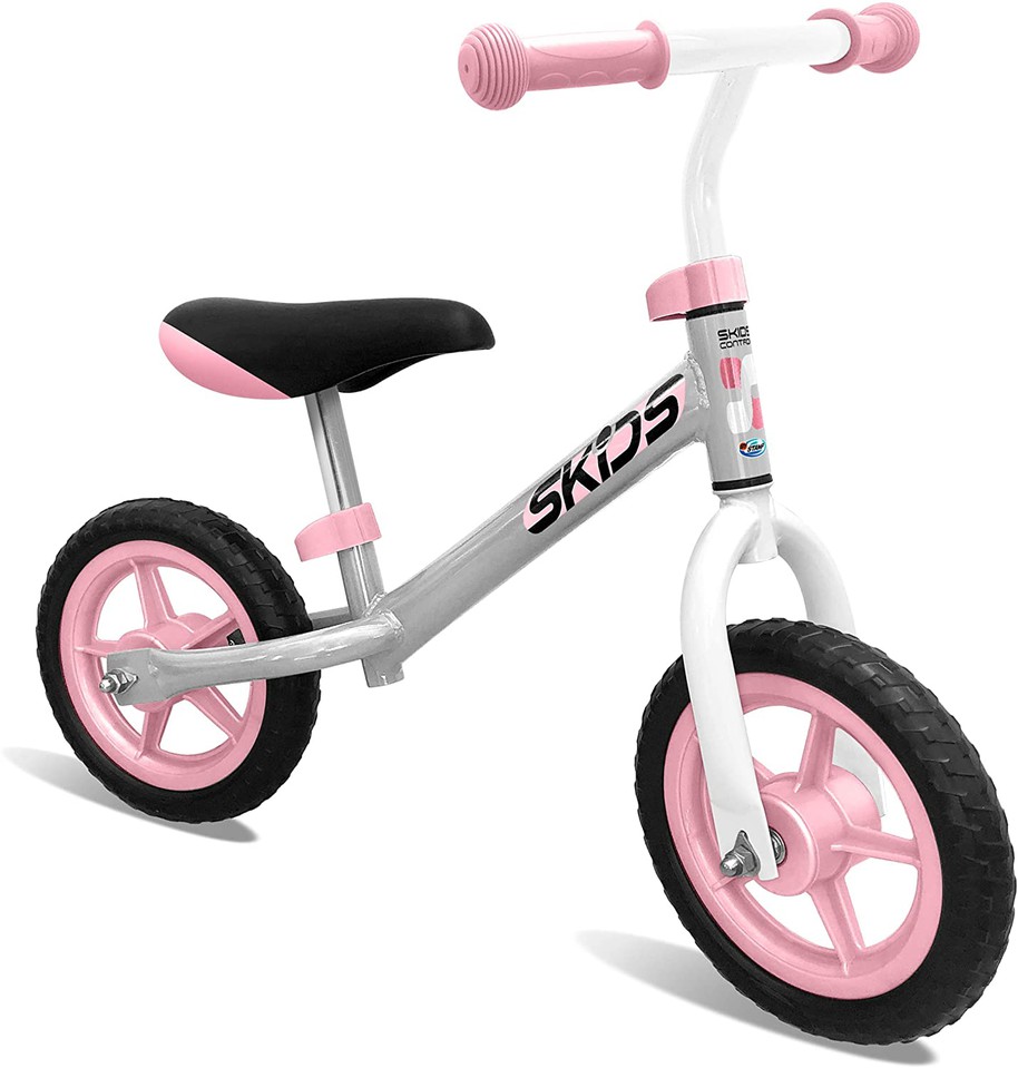 Lábbal hajtható kerékpár rózsaszín