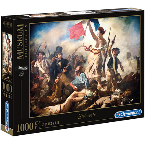 Puzzle Clementoni 1000 Delacroix/A szabadság vezeti a népet