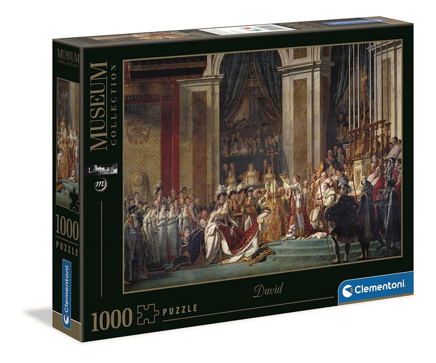 Puzzle Clementoni 1000 David/Napóleon koronázása