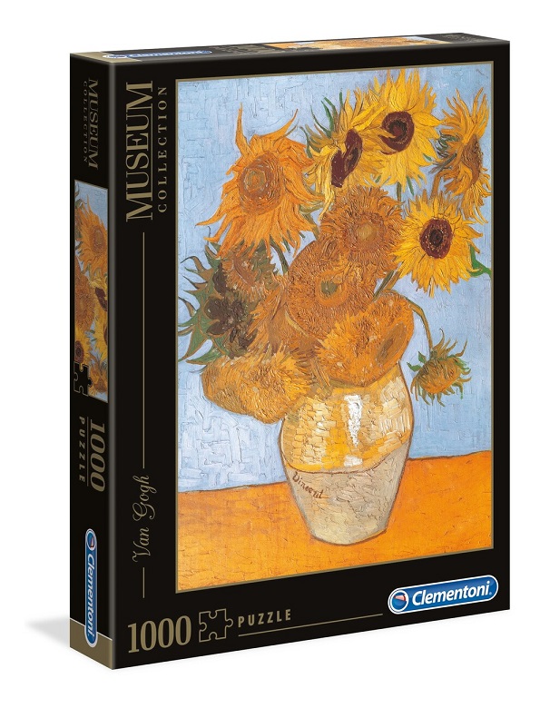 Puzzle Clementoni 1000 Van Gogh/Napraforgó