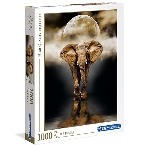Puzzle Clementoni 1000 Elefánt