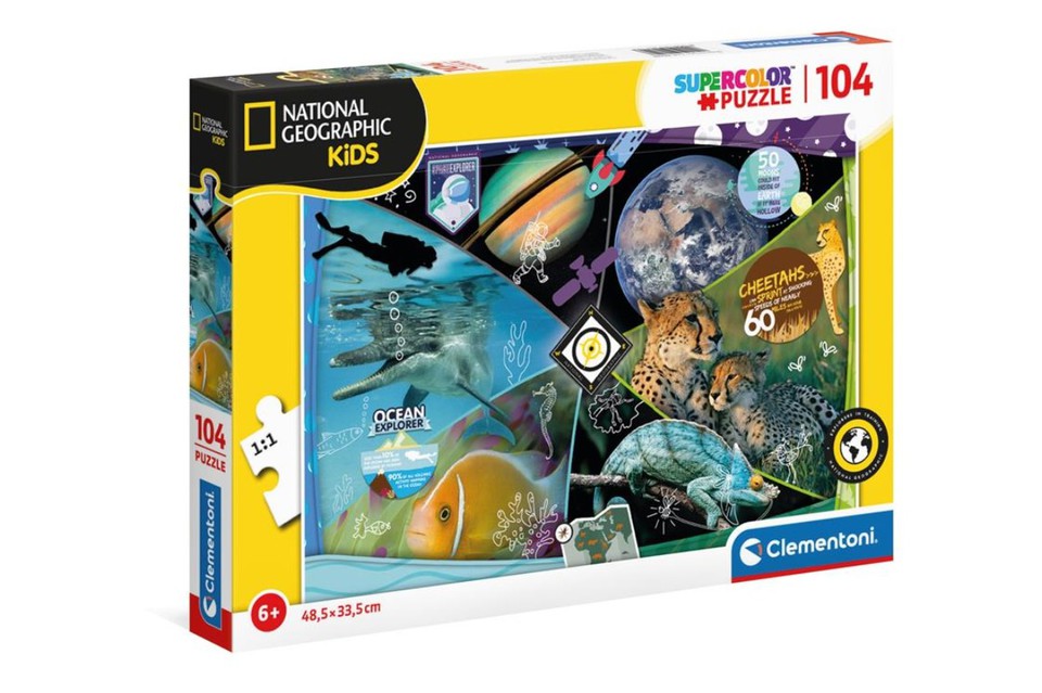 Clementoni puzzle 104 National Geographic Kids