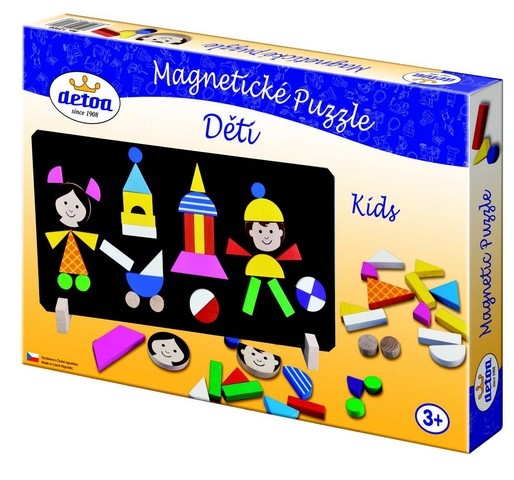 Detoa Mágneses puzzle Gyerekek