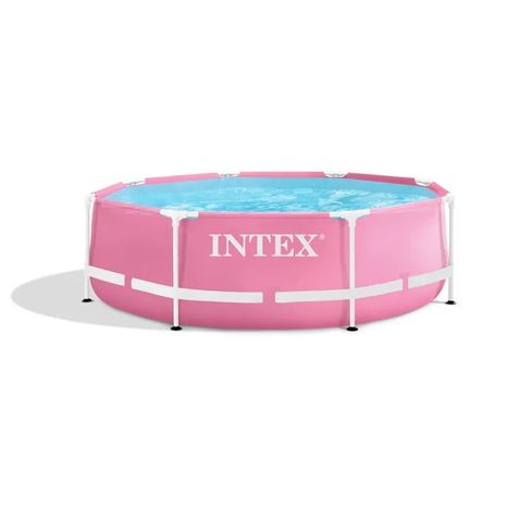 Intex 28290 Kerti medence rózsaszín 244 x 76 cm