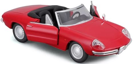 Bburago 1:32 Alfa Romeo Spider (1966) piros