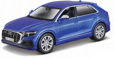 Bburago Audi SQ8 1:32 kék metál