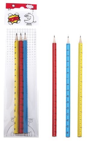 Ceruza szám: 2 HB skálával 3db