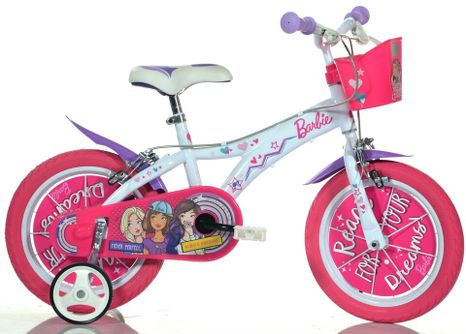 DINO Bikes - Gyerek bicikli 14" 614GBA - Barbie 2018