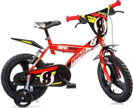 DINO Bikes - Gyerek bicikli 16" 163GLN - piros 2017