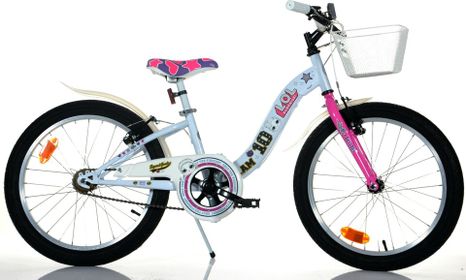 DINO Bikes - Gyermek kerékpár 20" 204R-LOL - Lány LOL