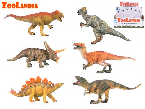 Zoolandia Dinoszaurusz 20-25cm/6 típus