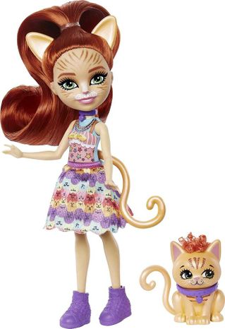 Mattel Enchantimals Tarla Tabby és Cuddler