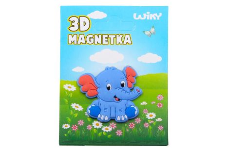 Mágnes 3D elefánt 