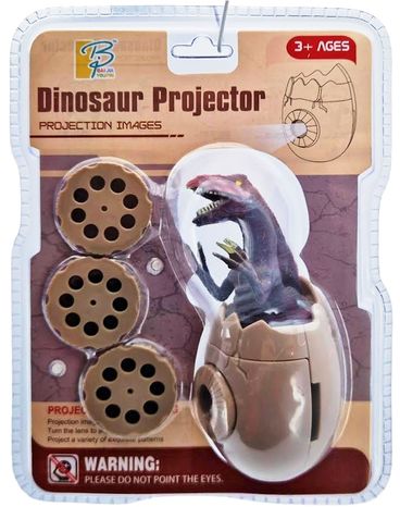 Projektor dinoszaurusszal 10cm