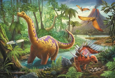 Trefl Puzzle Dinoszaurusz 60 db