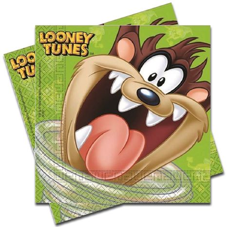 Szalvéta Looney Tunes 33x33cm 20kdb