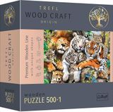 Hit Wooden Puzzle 501 – Vadmacskák a dzsungelben