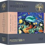 Trefl Wooden puzzle 501 - Tengeri élet