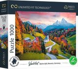Trefl prime puzzle 1000 UFT – Vándorlás: Alpesi idill, Bajorország, Németország