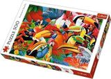 Megüt a puzzle Colorful Birds 500 játékot
