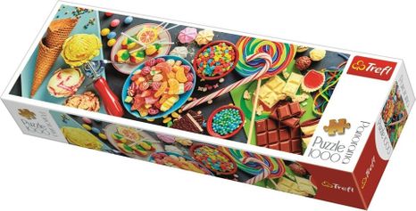 Trefl puzzle Panoráma az édes finomságokról 1000