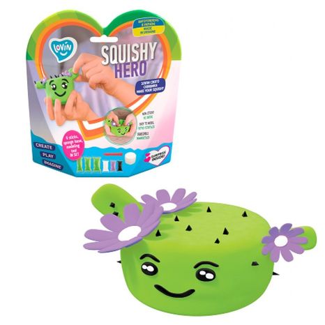 Modellező anyag gyerekeknek Squishy Hero Kaktus
