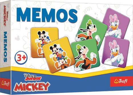 Trefl Oktatási játék Memos Mickey