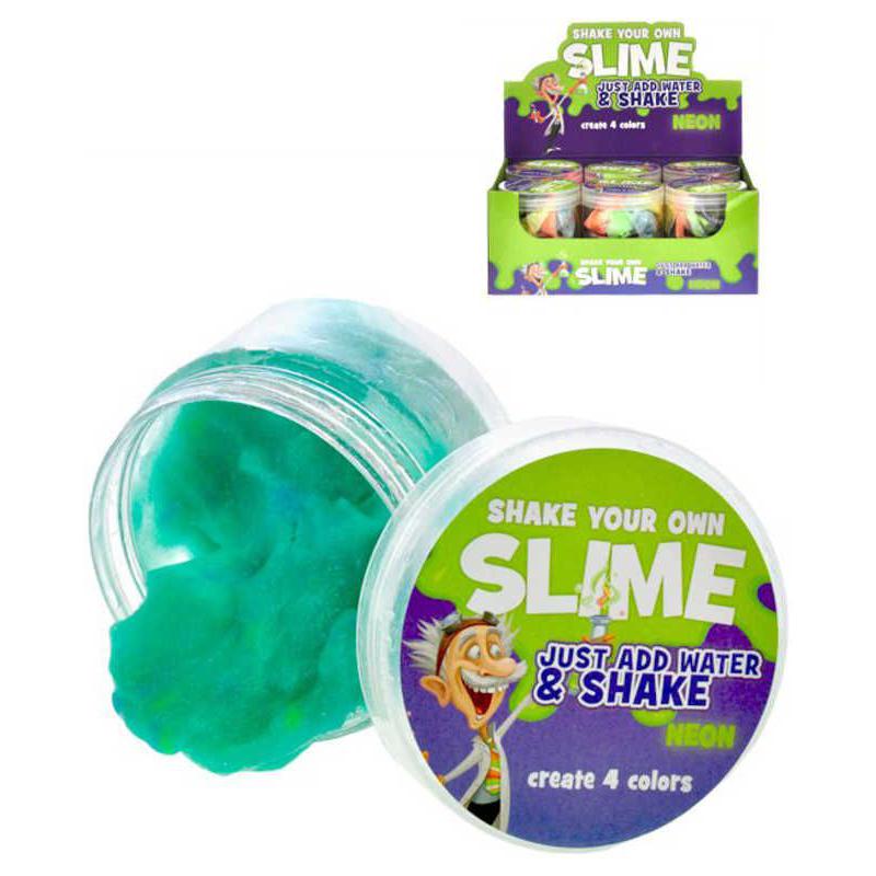 Slime gyártó készlet Neon 4v1