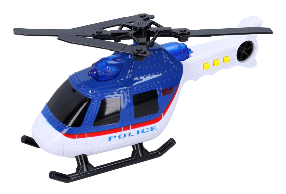 Helikopter rendőrségi 18cm hang-és fényhatások